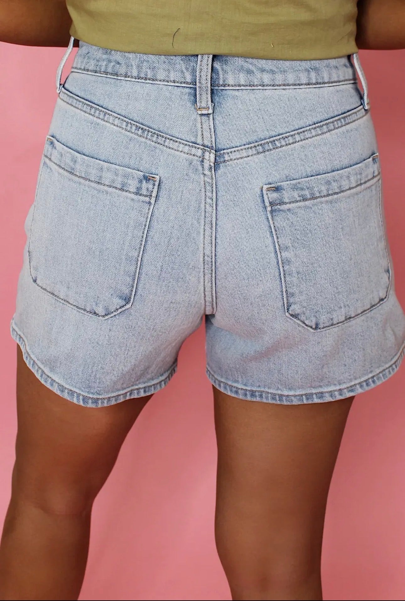 Beau Blue Jean Shorts (pre-order)